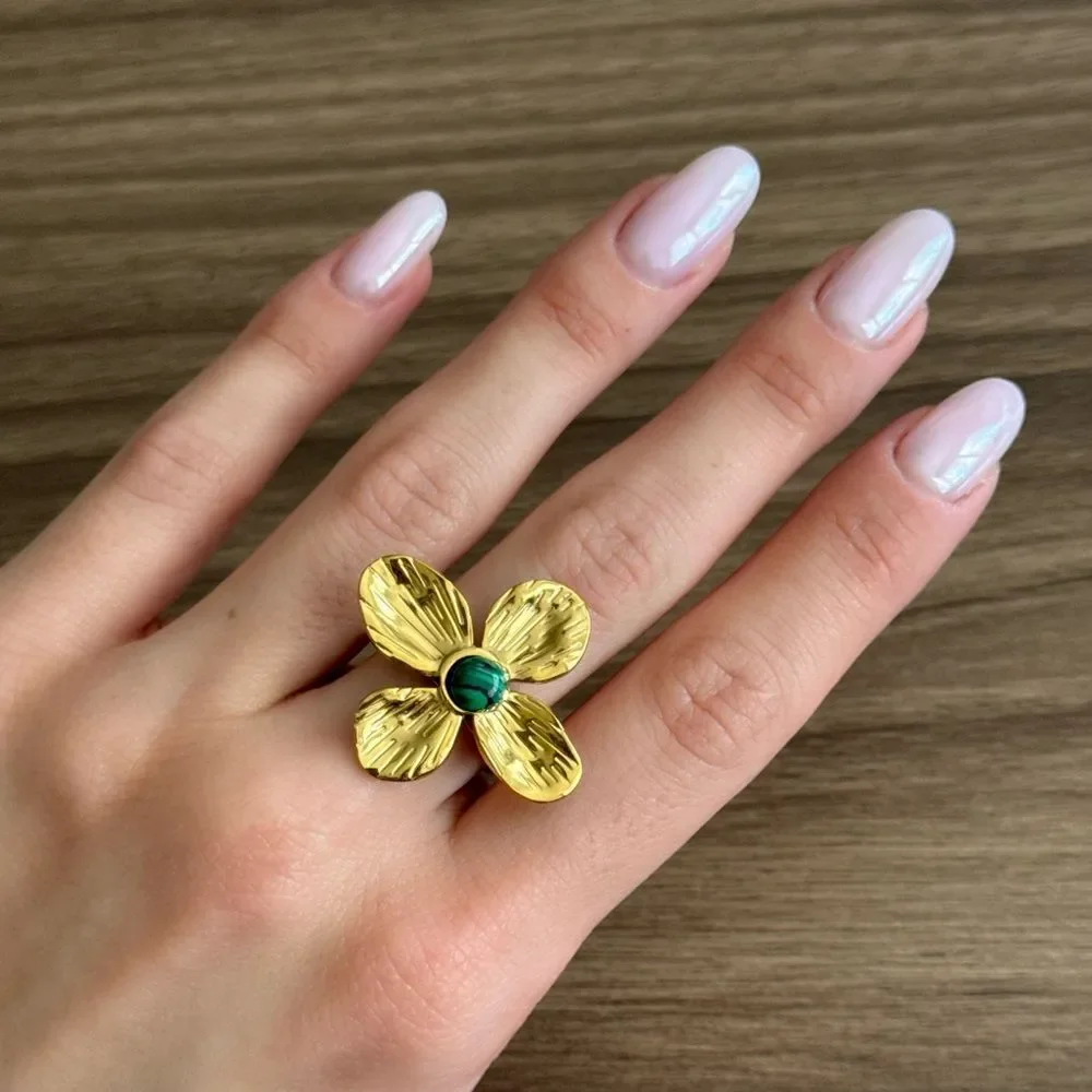 Flower ring Q975